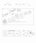 Cylinder Head Diagram and Parts List for 12E314-0275-E1  Briggs and Stratton Engine